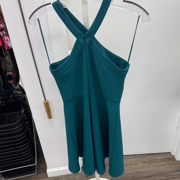 Likely Teal Mini Dress Size 4 - Picture 2 of 2